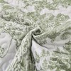 WONGS BEDDING Botanical Quilt Set Full Size, Sage Green 3