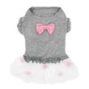 KYEESE Dog Dresses Pink Bowtie Cat Dress for Small Dog