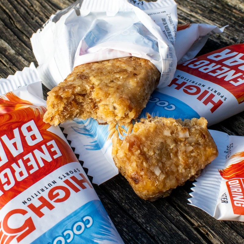 HIGH5 Energy Bar - Real Fruits Soft Bar - No