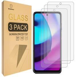 Mr.Shield [3-Pack] Screen Protector For Motorola Moto G 5G (2022) [Upgrade Maximum Cover Screen Version] [Tempered Glass] [Japan Glass with 9H Hardness] with Lifetime Replacement