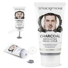 Spascriptions Charcoal Facial Cleanser Exfoliating Facial Scrub Face Wash with
