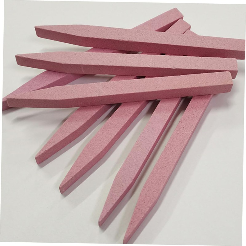 Vaguelly 12pcs Nail Art Tools Durable Nail Polishing Rods for