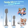 Bonison 4-Pack Diaper Cream Spatula - Soft Silicone Butt Paste