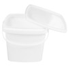 Veemoon 5 Gallon Bucket, White Bucket & Seal Lid, Multi-Purpose