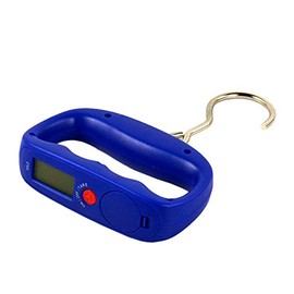 50kg/110lb Digital Luggage Scales with 4 Units (kg/g/lb/oz), Electronic Travel Hanging Scale with Backlit Display/Tare/Data Hold Function, Hook Shape, Black