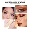 6PCS Eyeshadow Stick Set, Brightener Eyeshadow Pencil Set, Glitter Highlighter