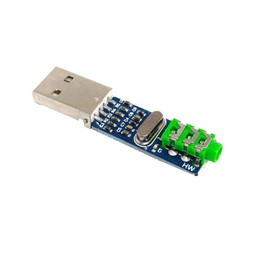 Comimark 1Pcs 5V USB Powered PCM2704 Mini USB Sound Card DAC Decoder Board for PC Computer
