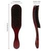 Boar Bristle Hair Brush, 100% Natural Boar Bristle & Eucalyptus