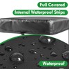 Rectangular Built In Stone Fire Pit Cover For In Ground