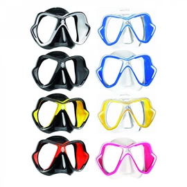 Mares X-Vision Scuba Diving Mask - 2014 Model - Blue & White