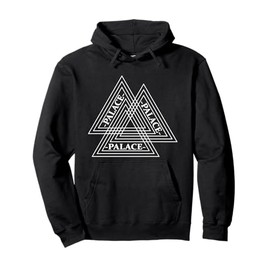 Palace - Triangle Designer Black Edition Pullover Hoodie