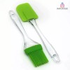 Importeek Espatula Miserable + Brocha Silicon Reposteria Cocina Pastel