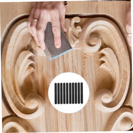 Mobestech 36pcs Model Sanding Sticks Polishing Sanding Sticks Woodworking Polishing Pads for Models