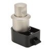 RV Push Button Lock Zinc Alloy Door Cabinet Knob Latch