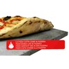 Eppicotispai Pizza Set with Cooking Stone and Pizza Peel, Silver