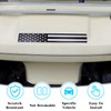 Golf Cart American Flag Plate, Fits Club Car DS and