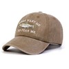 Vintage Cap Women Want Me Fish Fear Me - Beige