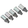 5Pcs Pneumatic Air Compressor Muffler High Pressure Resistant Air Exhaust