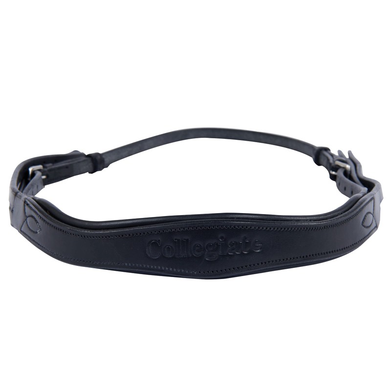 Collegiate Mono Crown Headpiece, Black, Cob