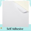 Dunzoom 25 Sheets Glitter Cardstock Self Adhesive 9.8x9.8 Inch Thick