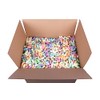 2.5 Cubic Feet MIXED COLOUR Biodegradable Loose Fill Protective PACKING