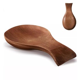1PCS Spoon Rests,Tea Spoon Holder,Wooden Heat-Resistant Spoons Holder,Resistant to Breakage,Suitable for Placing Teaspoons,Spoons,Forks,etc,Essential Small Kitchen Tools.