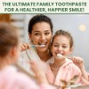 Optivida Health - Colloidal Silver Infused Coral Toothpaste W/Calcium, Xylitol,