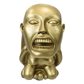 thecostumebase Indiana Jones Fertility Idol Golden Raiders by Lost Ark Replica Resin Coin Bank