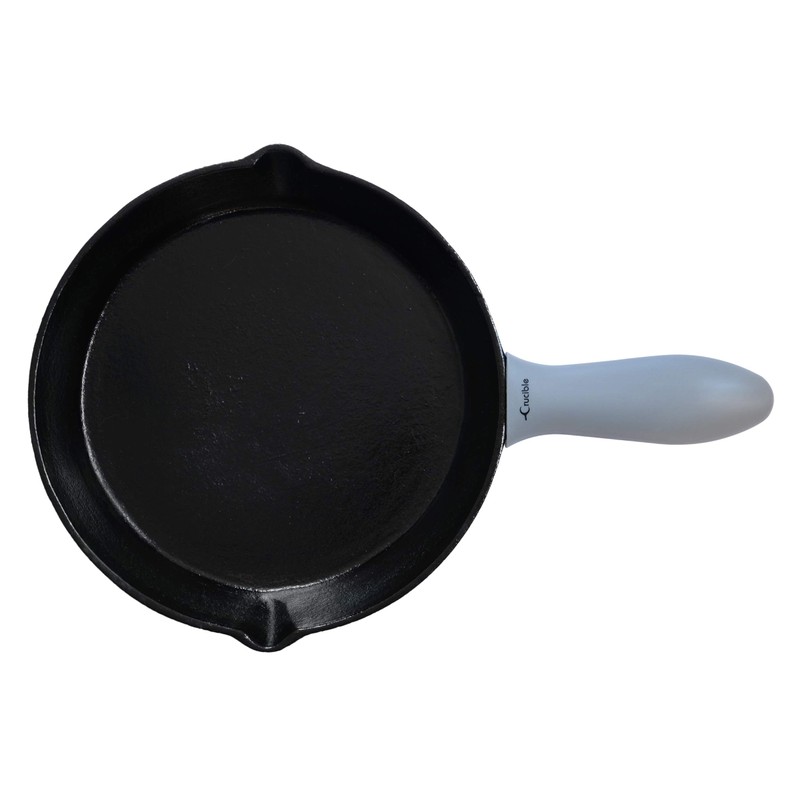 Crucible Cookware Silicone Hot Handle Holders (Large, Grey)