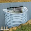Threlaco 39'' x 16'' UV Basement Window Well Cover UV