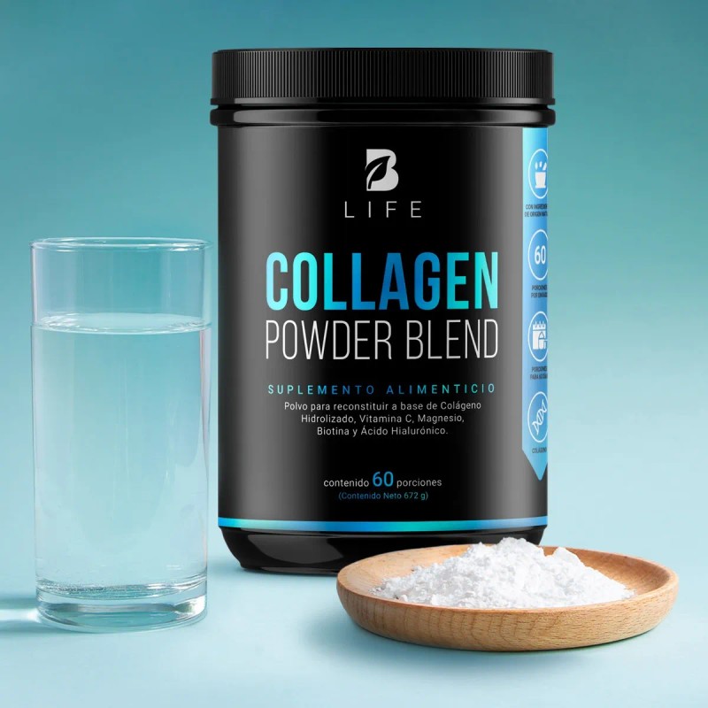 Colágeno Hidrolizado 60 Tomas Con Biotina Sabores B Life Sabor