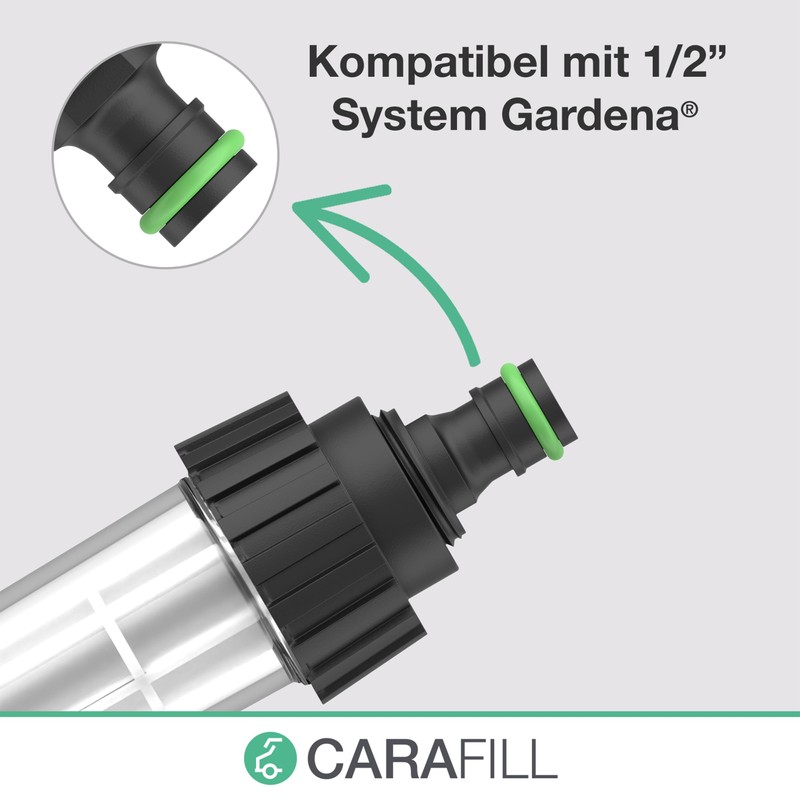 CARAFILL TURN 19202 Filling Filter for Motorhome, Caravan, Caravan and
