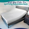 3-in-1 Fitted Sheet Attached Bed Bridge Twin (XL) to King