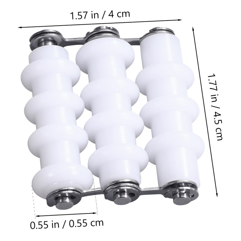 Mipcase Jewelry Wire Straightener Tool Portable Plastic Straightening Device for