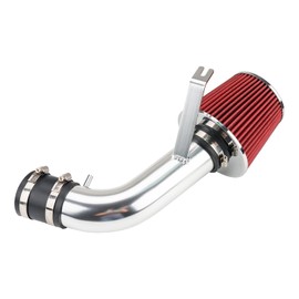 KAX 2.75 inch Cold Air Intake System Kit Replacement for Hyundai Tiburon 2003-2008 2.0L L4, High Performance, RED