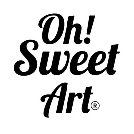 Oh Sweet Art Edible Glitter ROSE BRONZE STARS Sparkles food decorating 1/4 oz by OH SWEET ART