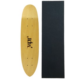 Vintage MPI Old School Skateboard Deck Light Wood Kicktail Cruiser with Griptape