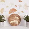 Doodlream 9Pcs Ginkgo Leaf Wall Stencil Templates Reusable Plastic Large