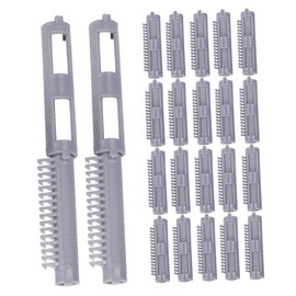 IWOWHERO 50pcs Hair Curling Rollers Set Heatless Cold Wave Perm Rods for Long Short Hair Styling Lightweight and Portable Hairdressing Tools for Effortless Curls Volume