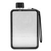Flat Water Bottle Plastic Leakage Proof Transparent Square Portable A5