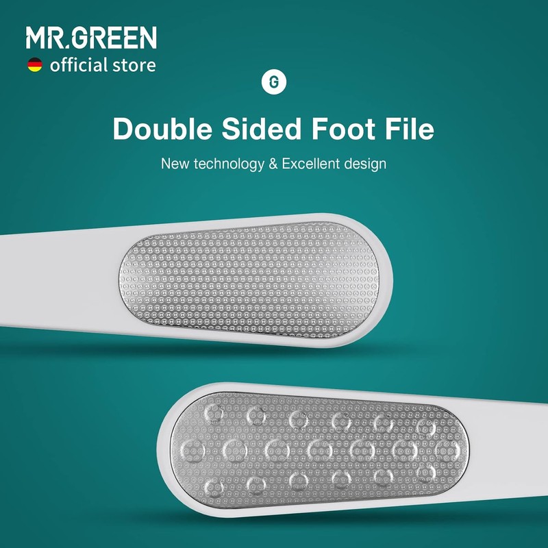 Lima de pie de doble cara MR.GREEN modelo 2208 color
