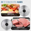 Meat Slicer, 200W Powerful Electric Food Slicer-Deli Meat Slicer Machine