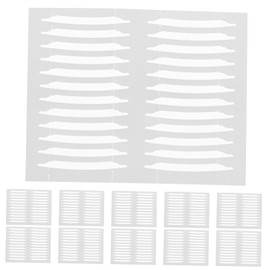 minkissy 30 Sheets Double Sided Double Eyelid Sticker Hooded Eyelid Droopy Eyelid Sticker Eyelid Lift Strips Natural Eyelid Patches Female Eyelid Makeup Sticker Clear Stickers Tape White
