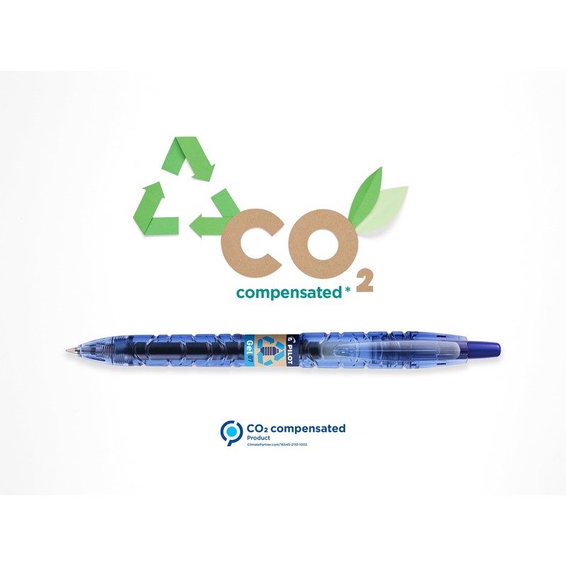 Pilot B2P Gel Roller Ball Pen - Begreen Range -