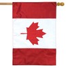 Briarwood Lane Canada Applique & Embroidered House Flag Nationality 28"