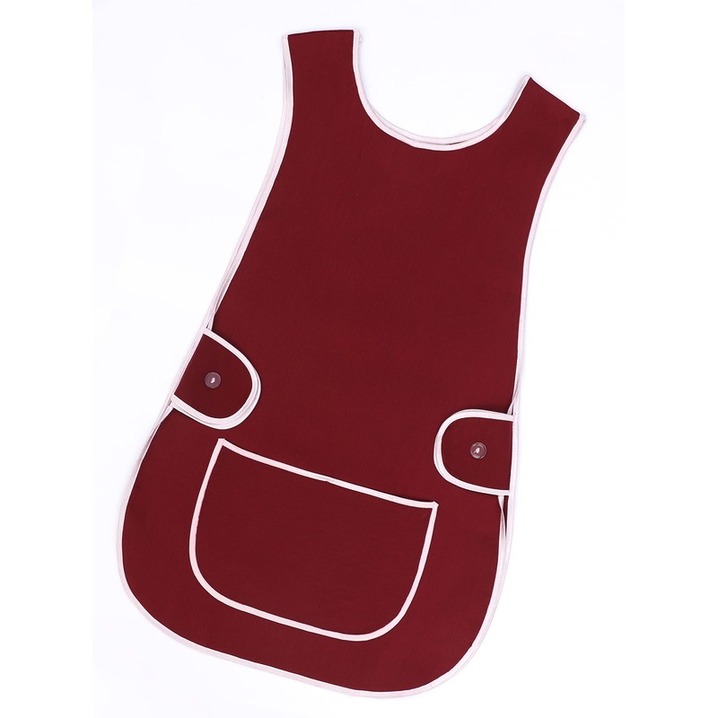 LINEN CLOSET Womens Tabards with Pockets for Men Ladies Cleaning