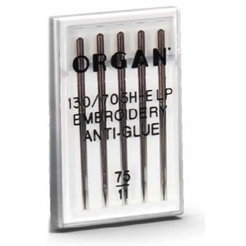 Organ Organ Embroidery Anti Glue Needles 75/11