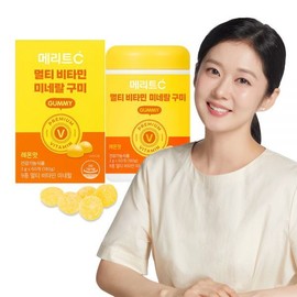 휴온스N 메리트C 멀티비타민 미네랄 구미 1개월분 60개입 1통 Hyun's N Merit's C Multivitamin Mineral Gummies 1 Month Supply 60 Pieces 1 Container