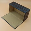 High-end Fashion PU Leather Tissue Box Holder Business Black, Rectangular