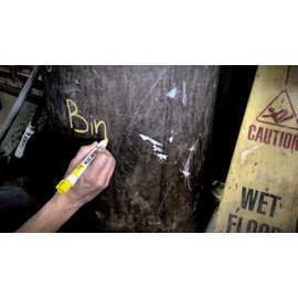 LACO Markal Industrial Marker, "Quick Stick", Yellow, 61053